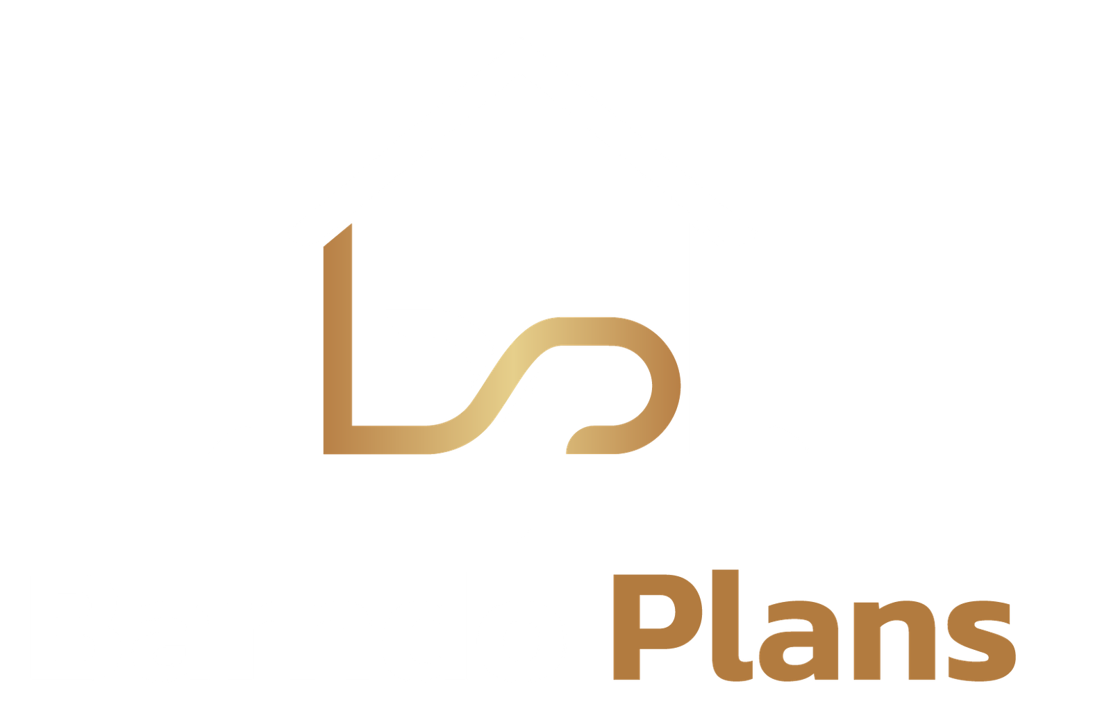 Barndo Plans official logo for dark background